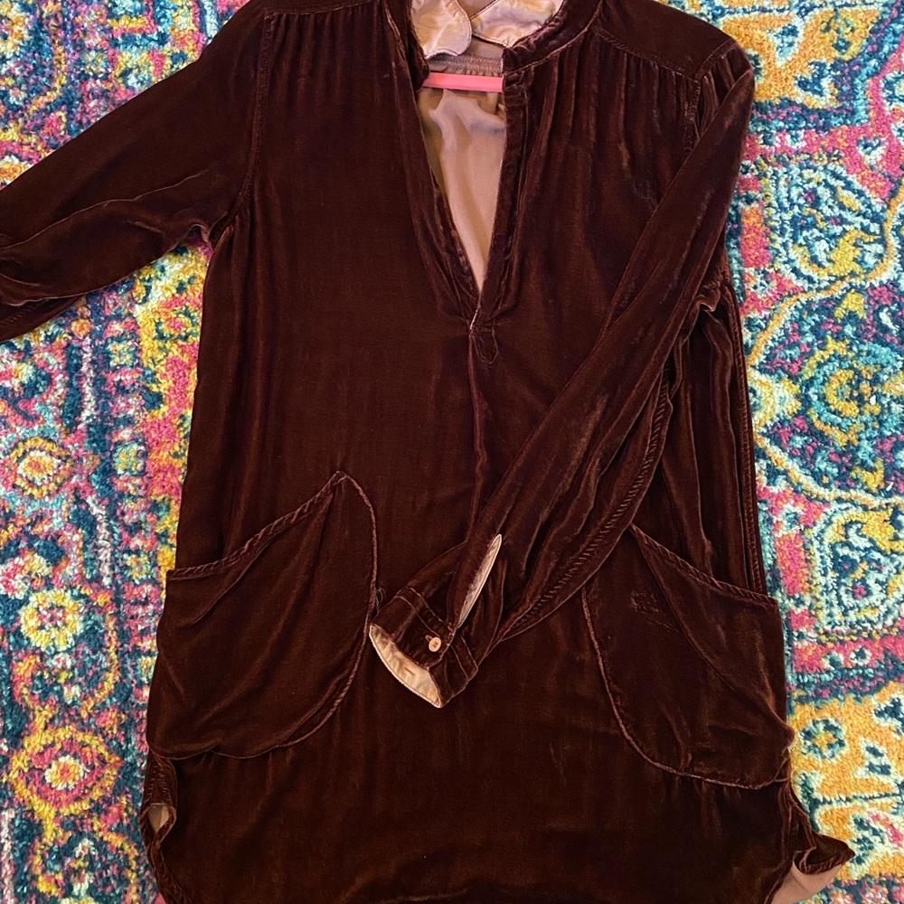 Free People Velvet dress